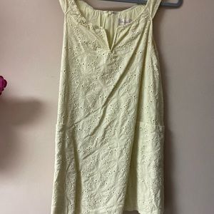 Yellow Dress With Pockets